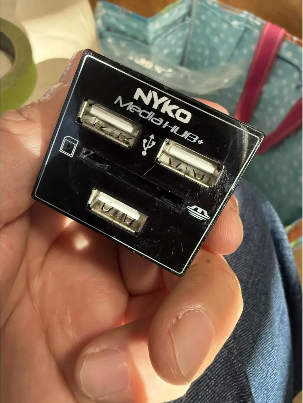 Nyko Media Hub+ 3x Port USB Hub